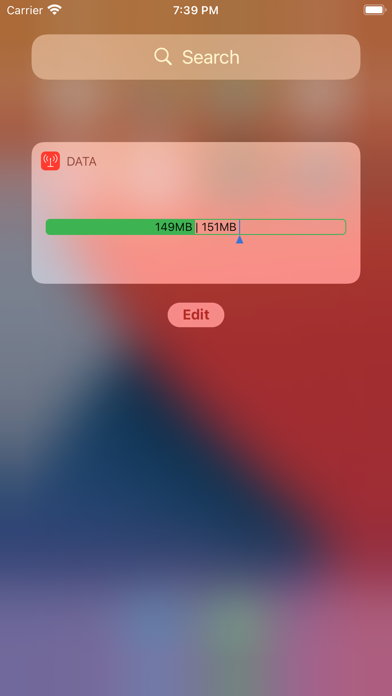 Data Widget - 3g/4g/5g data Screenshots