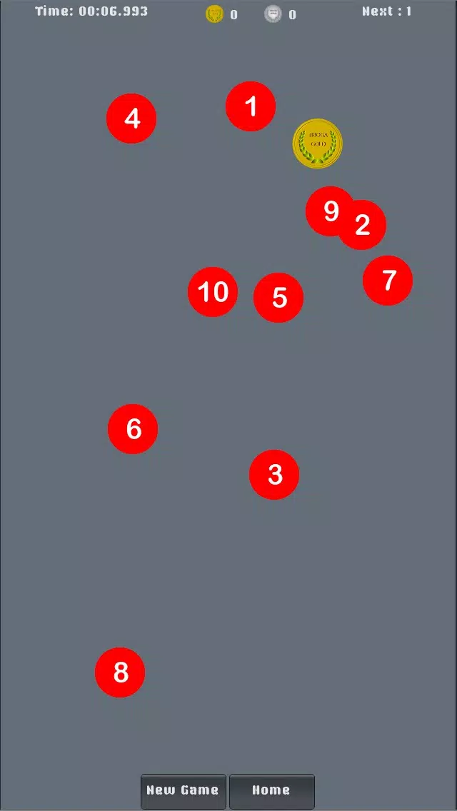 Ảnh chụp màn hình của Numberace