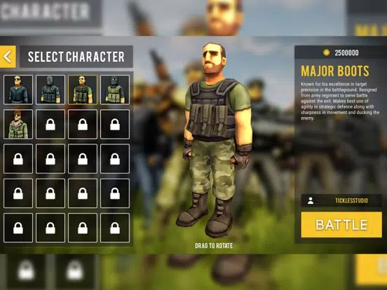 Ultimate Royal Battlegrounds iPad 應用截圖