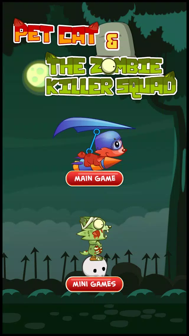 9 Games in 1 - Zombie Cats Ekran Görüntüleri