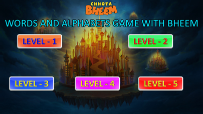 Words and Alphabets Game with Bheem Screenshots