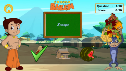 Words and Alphabets Game with Bheem Screenshots