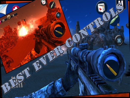 Zrzuty ekranu desert sniper shooter 3d - real shooting experince : full free game iPad 