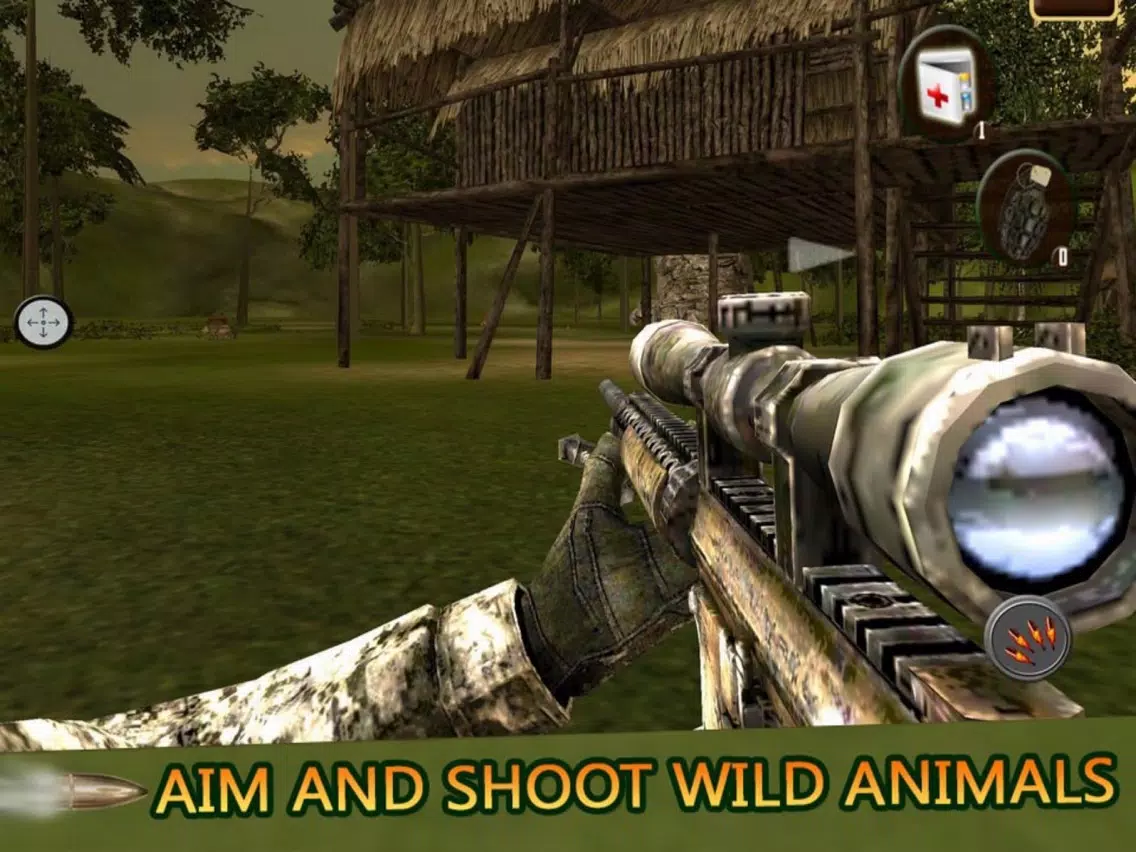 Jungle Hunter Animal - Wolf Shoot Wild iPad Screenshots