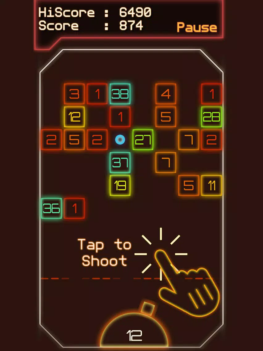 ภาพหน้าจอของ Attack of The Bricks iPad 