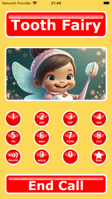 Tooth Fairy Call & Text स्क्रीनशॉट