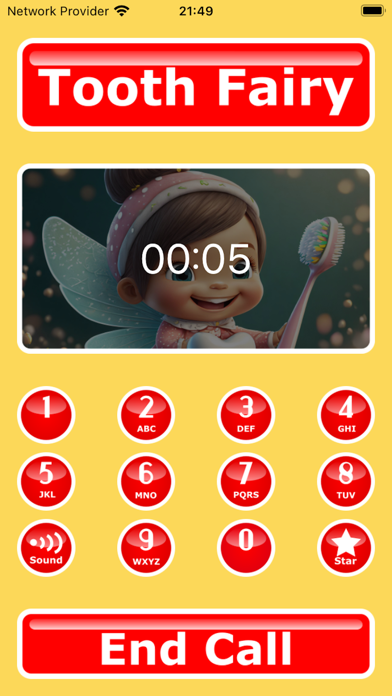 Tooth Fairy Call & Text स्क्रीनशॉट
