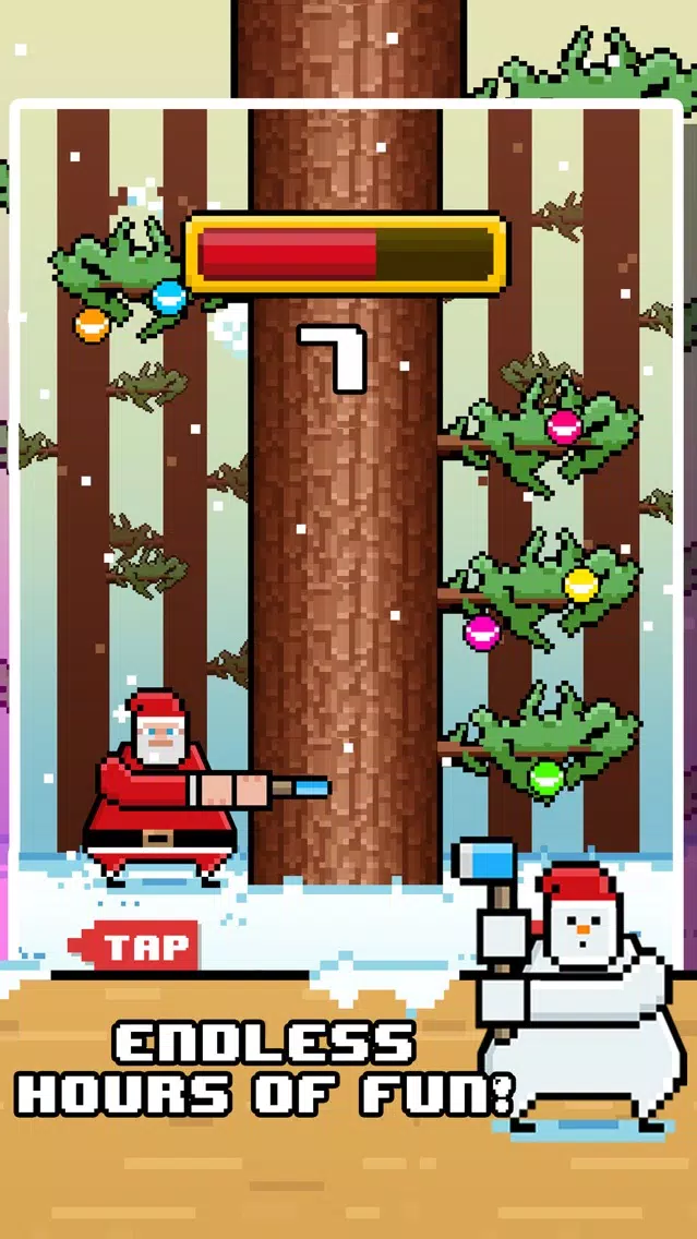 Santa Chopping Christmas Circle Rush - elf 2016 games! Screenshots