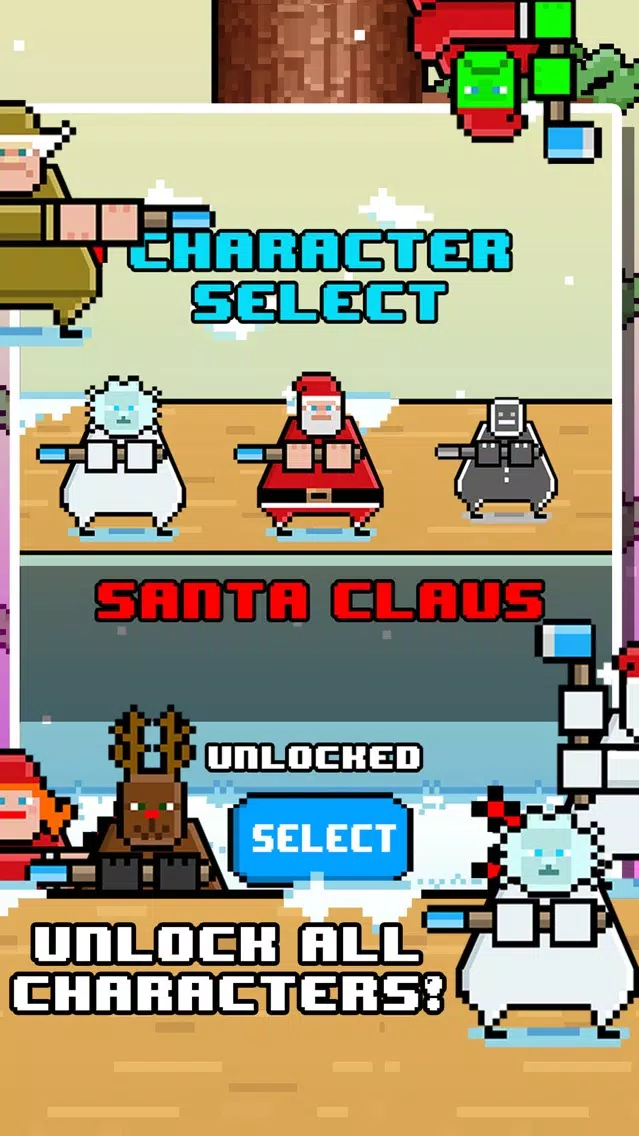 Santa Chopping Christmas Circle Rush - elf 2016 games! Screenshots
