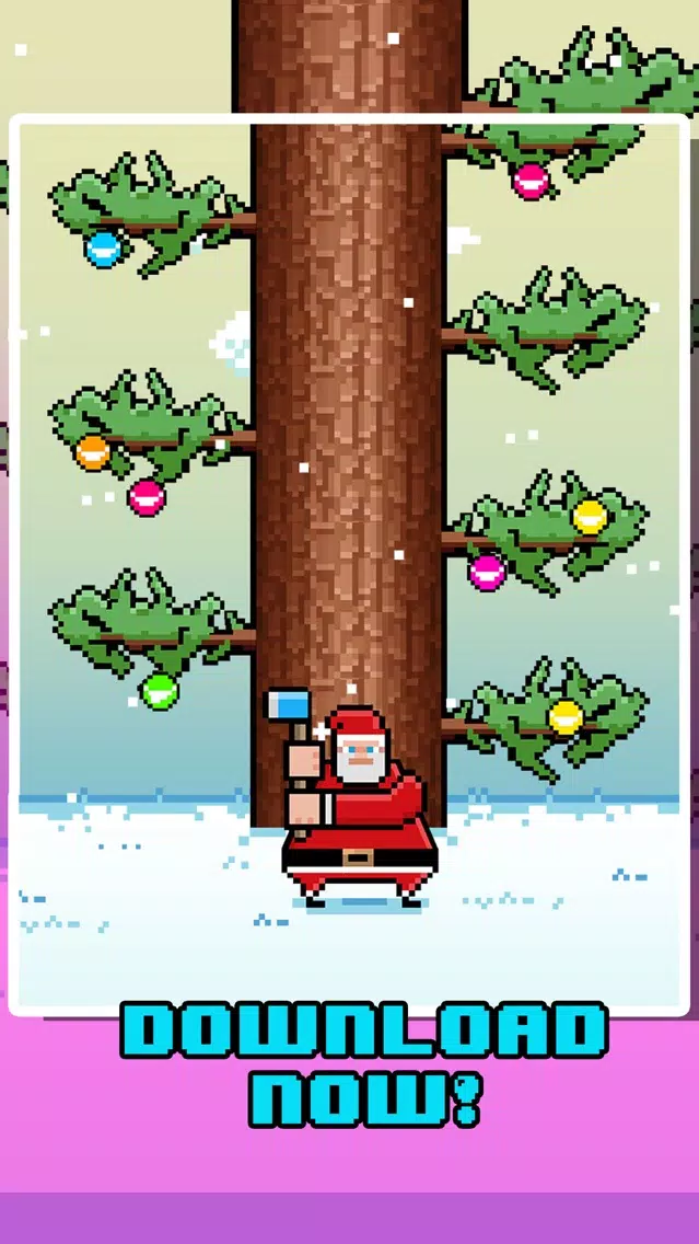 Santa Chopping Christmas Circle Rush - elf 2016 games! Screenshots