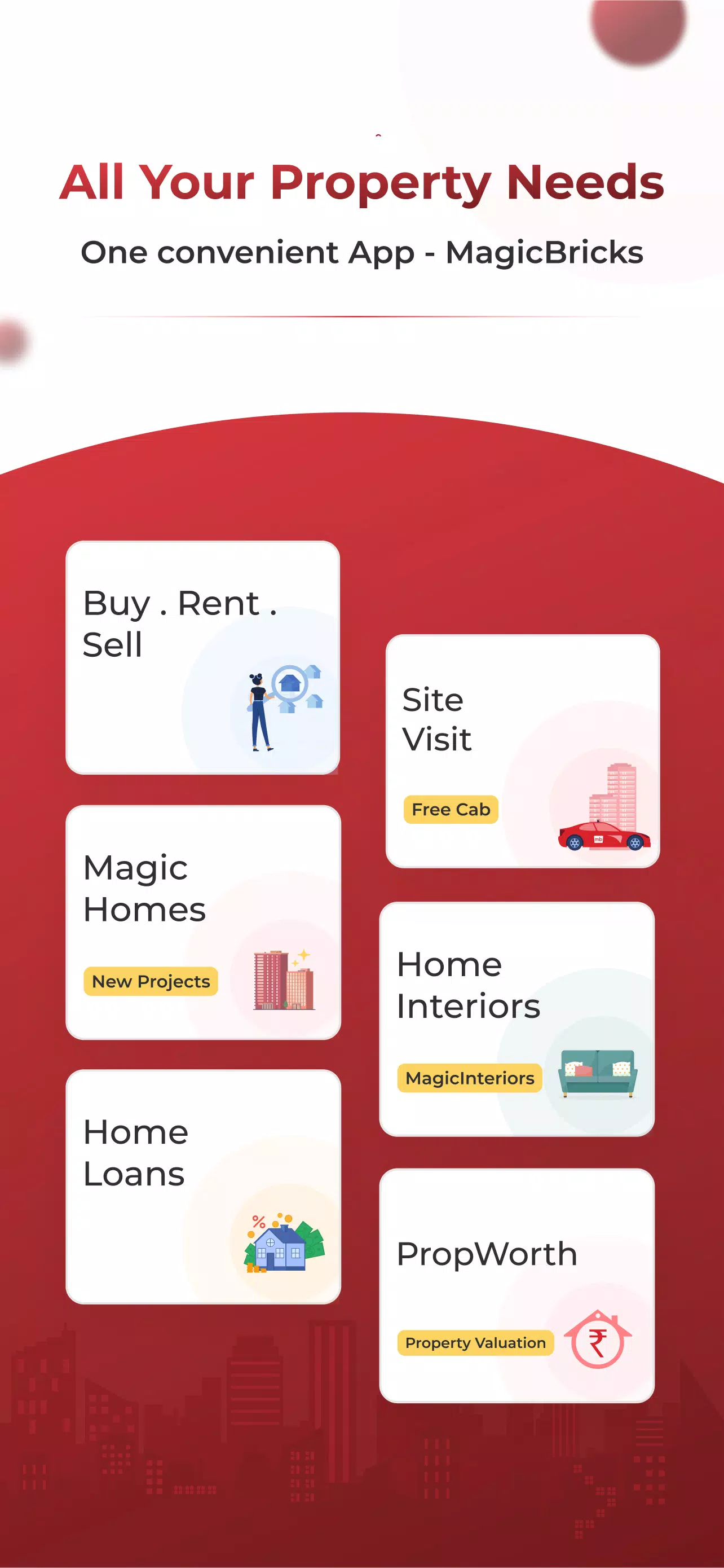 Magicbricks Buy, Rent Property Screenshots
