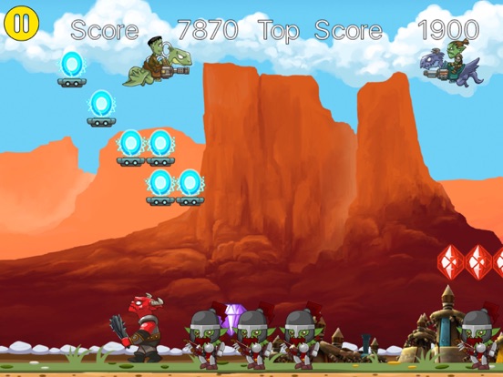 Captures d'écran de Jr's Gem Run iPad 