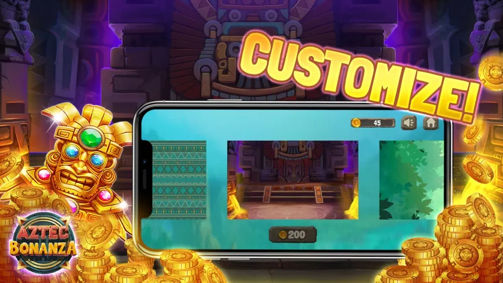 Ảnh chụp màn hình của Aztec Bonanza