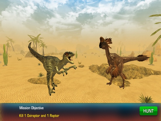 Capturas de tela do Dinosaur Hunt Simulator 2018 iPad 