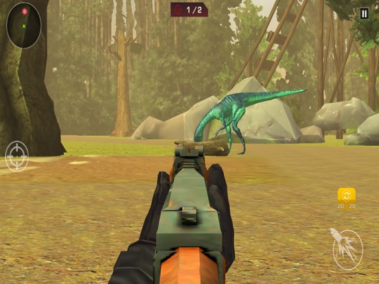 Capturas de tela do Dinosaur Hunt Simulator 2018 iPad 