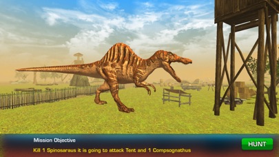 Capturas de tela do Dinosaur Hunt Simulator 2018