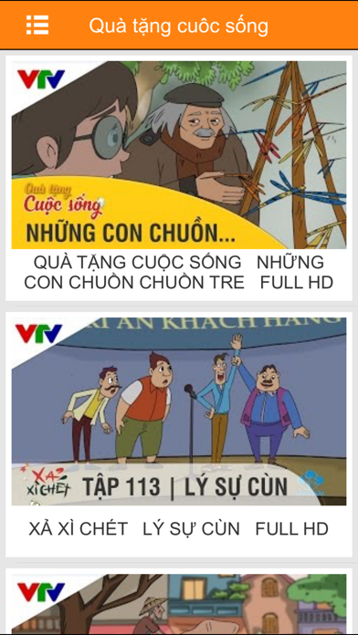 Hoạt Hình - Tổng hợp các video,clip hoạt hình cho bé trên YouTube version Screenshots