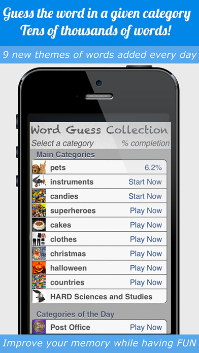 Word Guess Daily Brain Trainer Screenshots