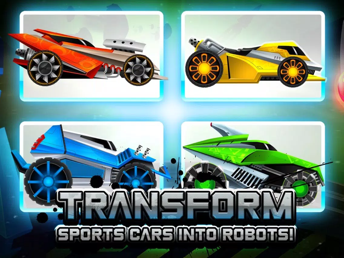 Automatrons: Shoot and Drive iPad  Screenshots