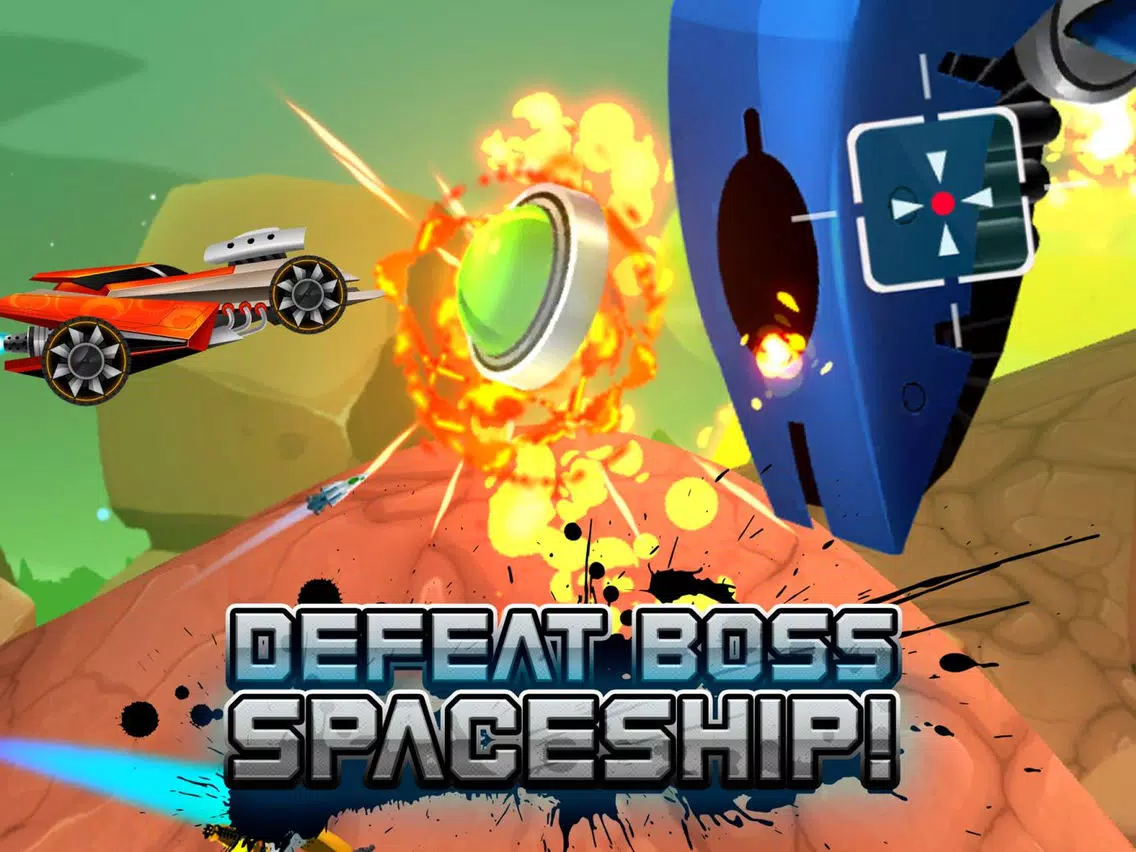 Automatrons: Shoot and Drive iPad  Screenshots