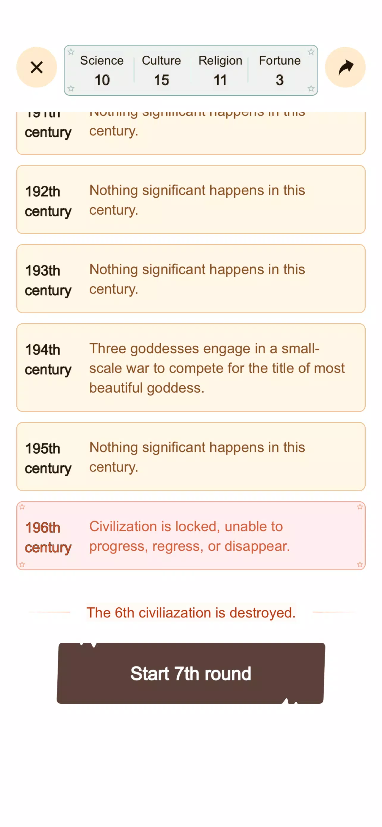 Civilization Simulator Screenshots