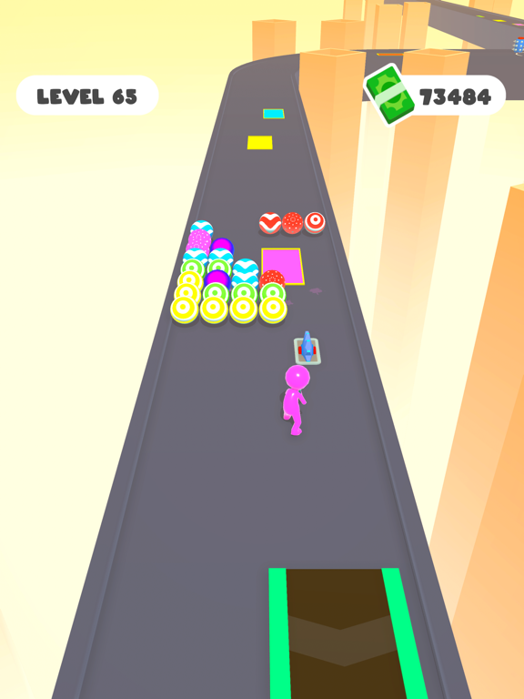 Tangkapan layar Bubble Escape 3D iPad 