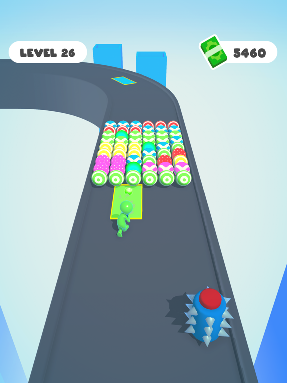 Tangkapan layar Bubble Escape 3D iPad 