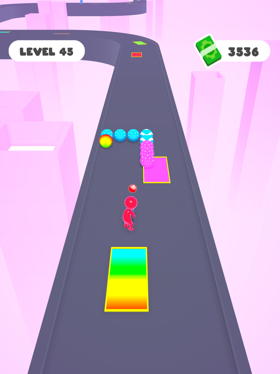 Tangkapan layar Bubble Escape 3D iPad 