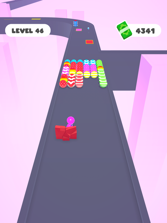 Tangkapan layar Bubble Escape 3D iPad 