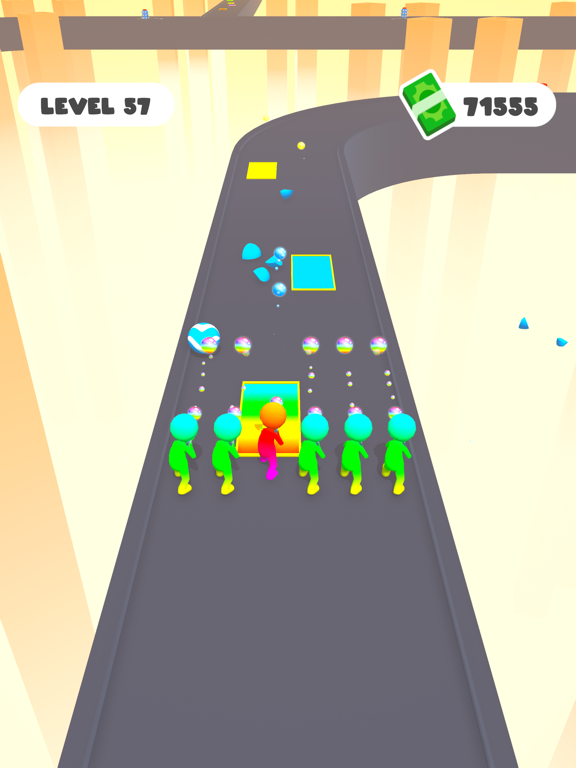 Tangkapan layar Bubble Escape 3D iPad 