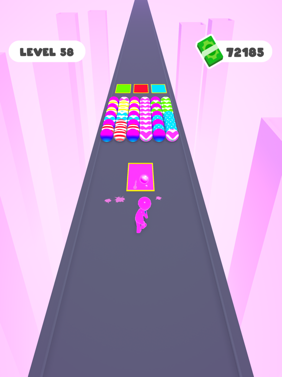 Tangkapan layar Bubble Escape 3D iPad 