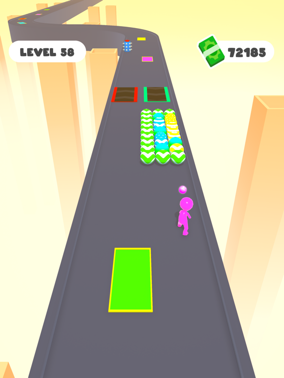 Tangkapan layar Bubble Escape 3D iPad 