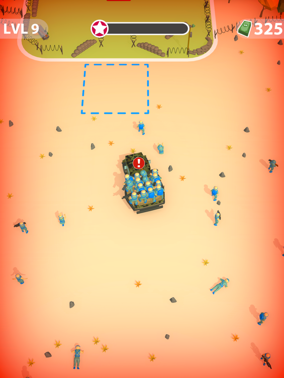 Capturas de tela do Overcrowd Army iPad 