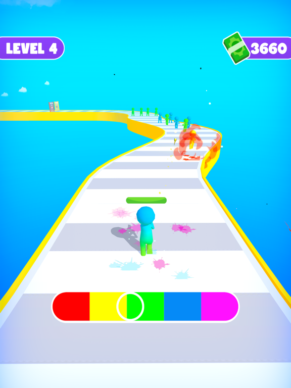 Ảnh chụp màn hình của Rainbow Shooter! iPad 