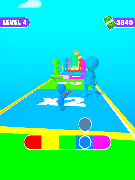 Ảnh chụp màn hình của Rainbow Shooter! iPad 