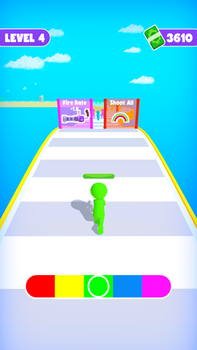 Ảnh chụp màn hình của Rainbow Shooter!