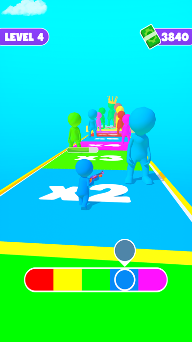 Ảnh chụp màn hình của Rainbow Shooter!