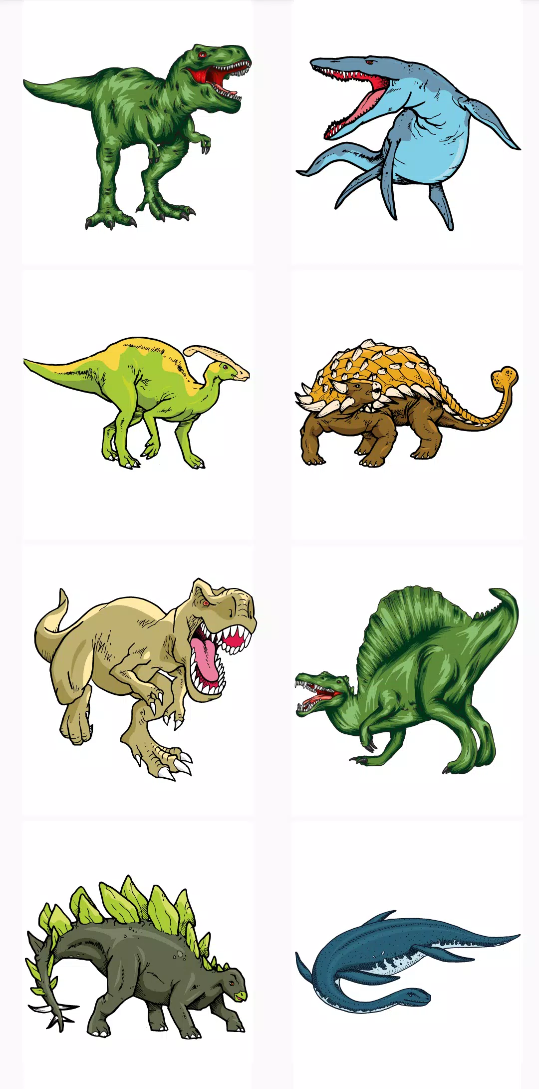 Dinosaurs Coloring Book Dino Screenshots
