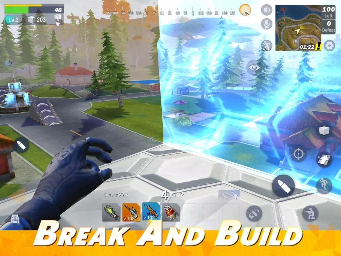 Ảnh chụp màn hình của Creative Destruction iPad 
