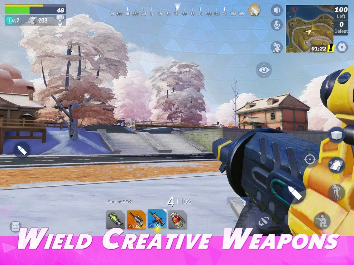 Ảnh chụp màn hình của Creative Destruction iPad 