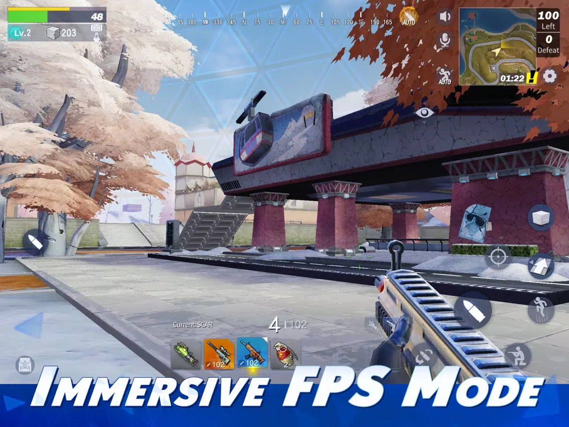 Ảnh chụp màn hình của Creative Destruction iPad 