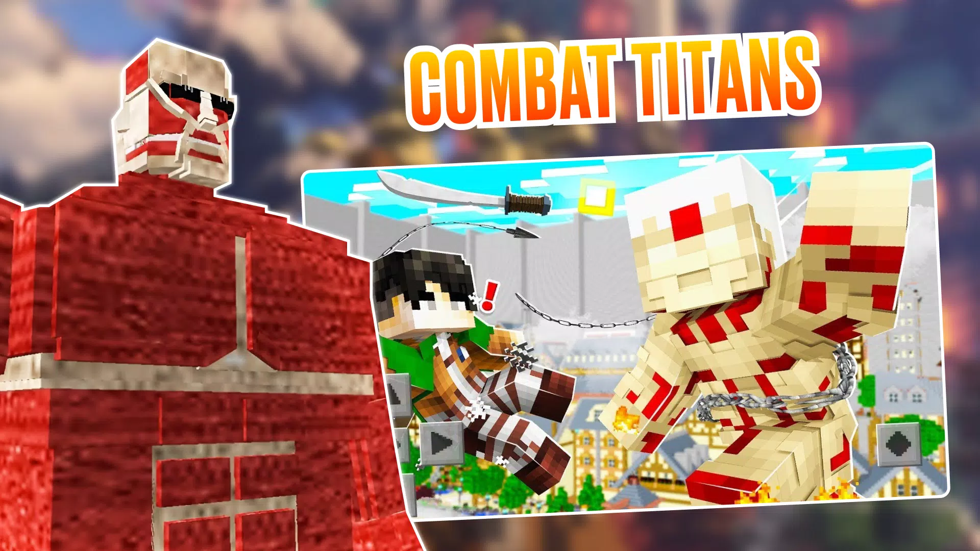 Attack on Titans: AOT in MCPE Screenshots