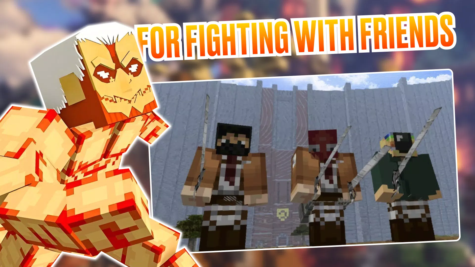 Attack on Titans: AOT in MCPE Screenshots