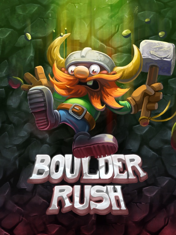 Tangkapan layar Boulder Rush - A hole lotta animals iPad 
