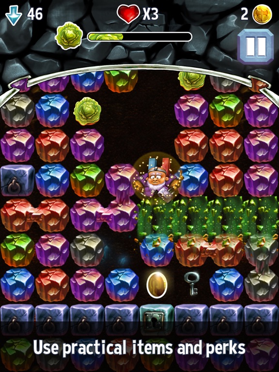 Tangkapan layar Boulder Rush - A hole lotta animals iPad 