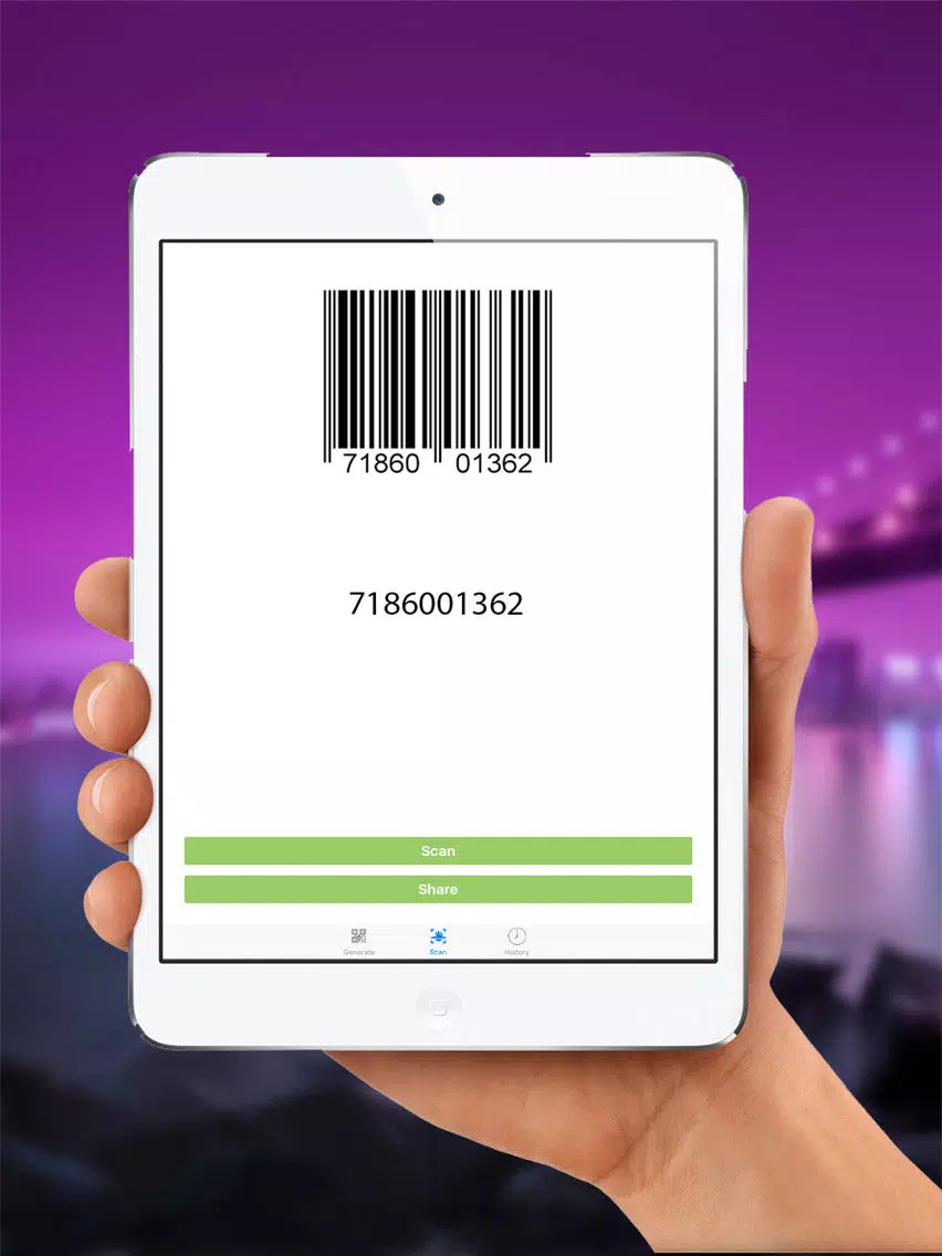 BarCode ToolBox: Bar code, Data Matrix, QRcode generator & reader to generate, share and save it. iPad Screenshots