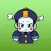 Cheng The Little Cutie Vampire Chinese Sticker