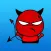 D-Pool The Red Little Devil Sticker