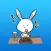 Miya The Annoying Tricksy Bunny Japanese Stickers