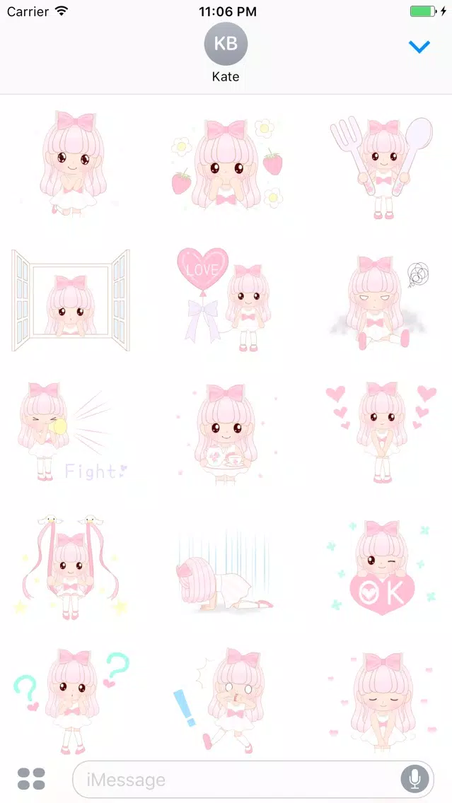 Nana Pretty Princess Stickers Screenshots